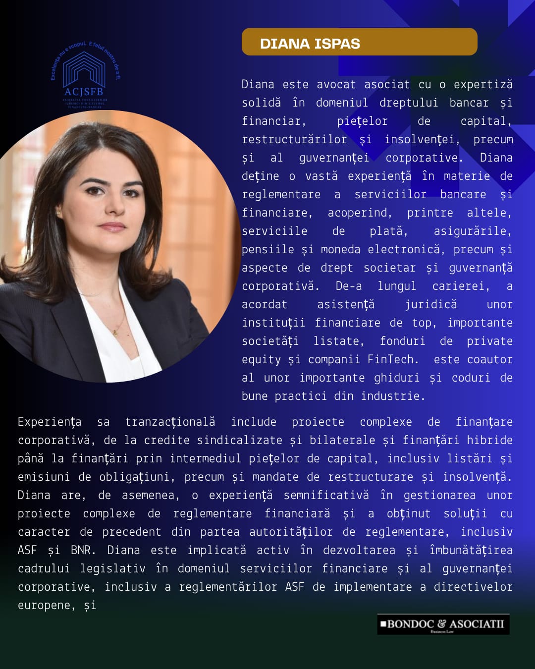 Speaker eveniment ACJSFB – PSD3 și PSR
